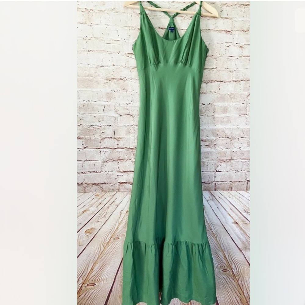 Martin Osa sleeveless silk satin slip dress